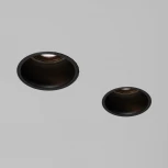 Потолочный светильник LED уличный под гипсокартон IP65 Maytoni Grit O501DL-L5B3K (220V, круглые)