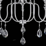 Подвесная люстра Citilux Рига CL437151 (220V, на цепи, подсвечник, свеча)