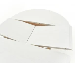 Стол Фабрицио D 82, Эмаль белая, Аврора