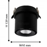 Встраиваемый точечный светильник Favourite Ledel 1989-1U (220V)