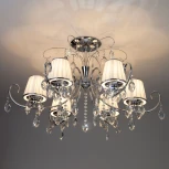 Потолочная люстра Eurosvet Rosalva 10021/6 хром