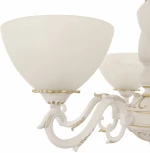 Подвесная люстра Arte Milano AM340518 340518/5 WT+G (220V, на цепи)