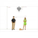 Потолочная люстра DeMarkt Бриз 111011308