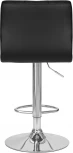 Стул барный DOBRIN CANDY (черный) 5006-LM CANDY, цвет сиденья черный, основания хром