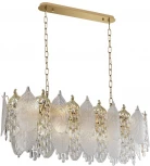 Подвесная люстра Odeon Light Tears 5049/14 золото/прозрачный/металл/хрусталь/стекло E14 14*40W