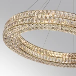 Подвесная люстра Odeon Light 4926/98L золото/металл/хрусталь Panta LED 98W 4000K 5850Лм