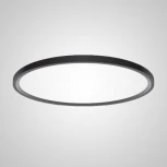 Потолочный светильник круглый Extraslim D100 Black Imperiumloft Extraslim001 (212746-26) (LED, 220V, круглые)