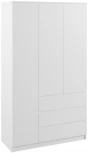 Шкаф Woodville Мадера ШМ 1200 лдсп белый 520907