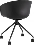 Кресло офисное Stool Group LIBRA рогожка черный