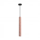 Подвесной светильник Lumion Shamarel 8355/1B черный/розовый, металл/цемент GU10 LED 5W 220V