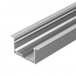 Профиль с экраном SL-LINIA62-F-2500 ANOD+OPAL (Алюминий) 020470 Arlight SL-LINIA