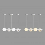 Подвесной реечный светильник Hakon L белый ImperiumLoft Hakon-L01 (101660-26)