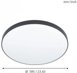 Настенно-потолочный светильник Eglo Zubieta-a 98896 (LED, 220V, круглые)