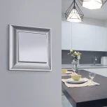 Выключатель одноклавишный проходной (серебряный) W1112006 (a051526)