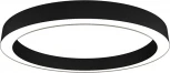 Потолочный светильник круглый Donolux Aura DL800C72WW Black (LED, 220V, кольцо)