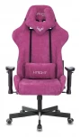 Кресло игровое Zombie VIKING KNIGHT Fabric малиновый Light-15 с подголов. крестовина металл