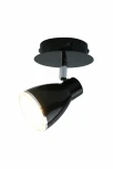 Спот Arte Lamp Gioved A6008AP-1BK (LED, 220V, выключатель, круглые)