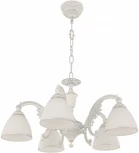 Подвесная люстра Arte Milano AM341837 341837/5 WT+SL (220V, на цепи)