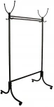 Вешалка напольная на колесах М 13 чёрный от фабрики Mebelik
