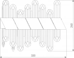 Настенный светильник Bogate's Jewel 420/1 (LED, 220V)