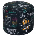 Пуфик Dreambag Круг Ice Cream (Классический) 4005801