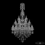 Подвесная люстра Bohemia 1415 1415/16+8+4/300/XL-155/3d Ni