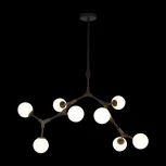 Люстра потолочная на штанге Palmira 10191/8 Black Loft It