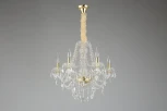 Подвесная люстра Aployt Koletta APL.755.13.06 (220V, хрусталь, на цепи, свеча)