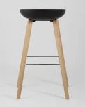 Стул барный Stool Group LIBRA ЧЕРНЫЙ УТ000000660