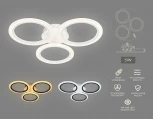 Потолочная люстра Ambrella Acrylica FA4052 (регулировка яркости, LED, 220V, пульт управления, кольцо)