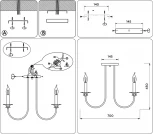 Потолочная люстра Ambrella TRADITIONAL TR9622