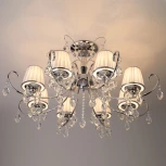 Потолочная люстра Eurosvet Rosalva 10021/8 хром