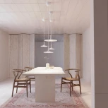 Подвесной светильник LED SP-FIORE-R250-8W Day4000 (WH, 120 deg, 230V) (Arlight, IP20 Металл) 035931 (круглые, летающая тарелка)