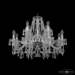 Подвесная люстра Bohemia 1403 1403/8+4/240 Ni