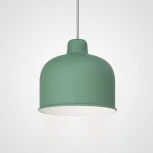Подвесной светильник (люстра) Grain Pendant Lamp Green ImperiumLoft Mut (178320-26) (220V, на проводе, круглые)