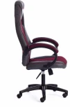 Кресло RACER GT new кож/зам/ткань, металлик/бордо, 36/13 Tetchair 13248