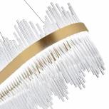 Подвесная люстра Arte Milano Venezia 311033/L800 BS (регулировка яркости, LED, 220V, хрусталь, пульт управления, на тросе)