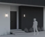 Настенный уличный светильник Maytoni Rounge O482WL-L12B3K (LED, 220V, круглые, IP54)