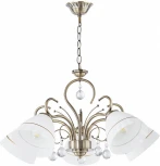Подвесная люстра Arte Milano Amalfi-8656 339656/5 AB (220V, подвески, на цепи)