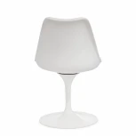Стул TULIP FASHION CHAIR (mod.109) белый / белый (металл/пластик/PU)