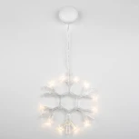 Световая фигура Uniel ULD-H1819-012/STA/3AAA WARM WHITE IP20 SNOWFLAKE (LED, снежинки)