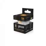 Лампочка светодиодная GU5.3 5 Вт 500 lm 2700K теплое белое свечение Gauss 101505105