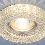 Встраиваемый точечный светильник Elektrostandard 2213-2214 2213 MR16 CL прозрачный