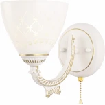 Бра с выключателем Arte Milano AM343837 343837/1W WT+G (220V)