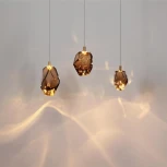 Подвесной светильник Odeon Light Gemme 7112/4LB коричневый/коньячн. стекло/металл IP20 LED 4W 300Лм 3000K 200° 220V