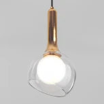 Подвесной светильник Eurosvet Fantasy 50188/1 золото (220V, на проводе, шар)