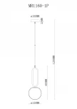 Подвесной светильник MyFar Pierre MR1160-1P (220V)
