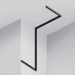 Шинопровод под гипсокартон накладной магнитный черный 2м Maytoni Busbar trunkings Exility TRXM034-412B (48V)