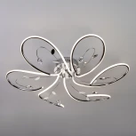 Потолочная люстра Eurosvet Venzel 90082/6 хром 90W (LED, 220V)