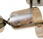 Потолочная люстра на штанге Bungarus 1110/4P Е27*60W Antique bronze (220V)